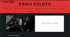 Desktop Screenshot of erikakulnys.com